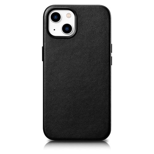 iCarer Case Leather cover for iPhone 14 black (WMI14220705-BK) (MagSafe compatible), iCarer 6975092685173