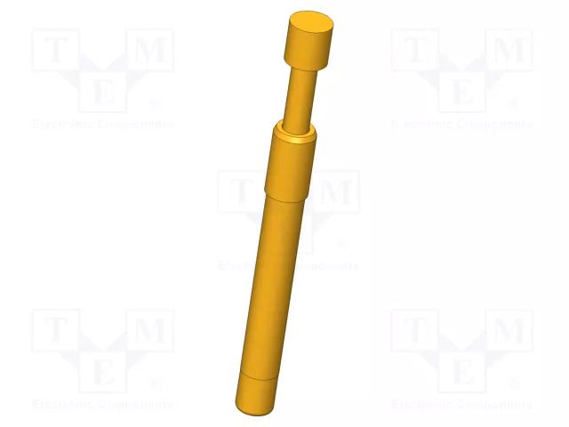 Test needle; Spring compression: 4mm; 5.3mm; 8A; CuBe; gold-plated INGUN GKS-113-0473