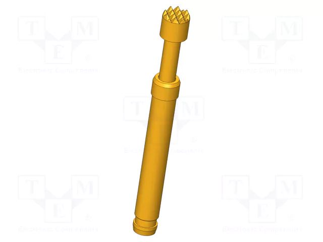 Test needle; Spring compression: 4mm; 5.3mm; 5A; CuBe; gold-plated INGUN GKS-113-1138
