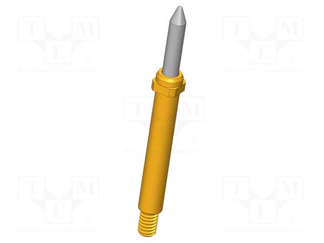 Test needle; Spring compression: 4mm; 5.3mm; 8A; CuBe; Ø: 1.8mm INGUN GKS-113-1355