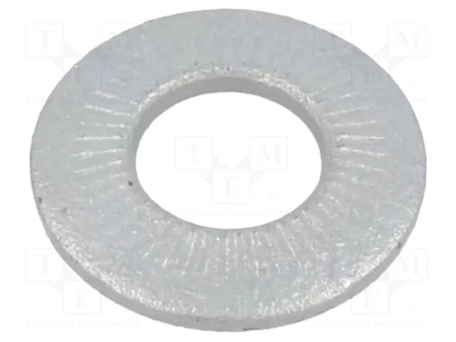 Washer; internally serrated; M10; D=22mm; h=2.75mm; spring steel BOSSARD B10/BN84530