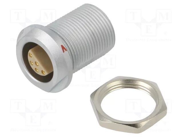 Connector: circular; 2S; socket; female; PIN: 10; soldering; 7A; IP68 LEMO EWB.2S.310.CLLPV