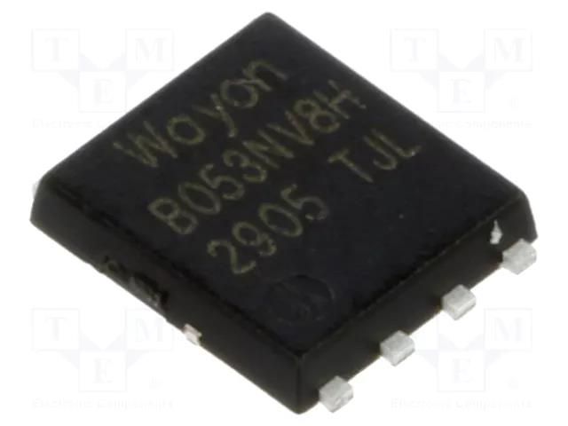 Transistor: N-MOSFET; unipolar; 85V; 100A; Idm: 400A; 107.8W WAYON WMB053NV8HGS-CYG