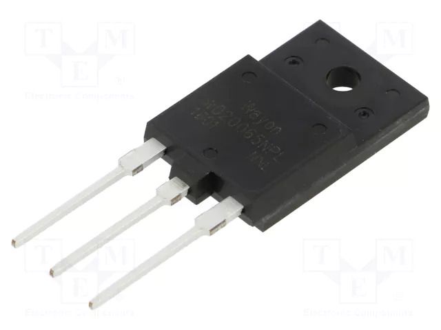 Diode: Schottky rectifying; SiC; THT; 650V; 20A; TO3PF; Ufmax: 1.32V WAYON WSRSIC020065NPL