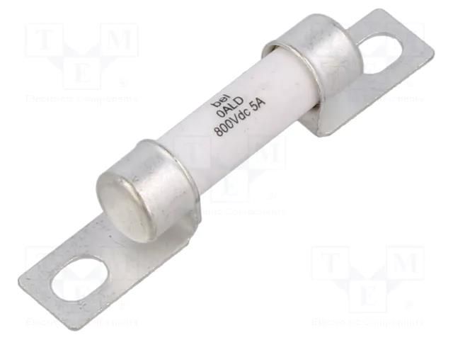 Fuse: fuse; 5A; 800VDC; ceramic BEL FUSE 0ALDB5000-PD