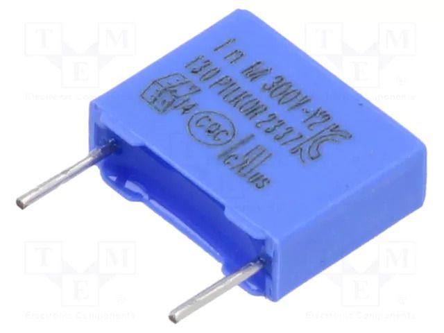 Capacitor: polypropylene; Y2; 1nF; 300V; THT; ±20%; 10mm; -55÷105°C PILKOR PCY2130D30102