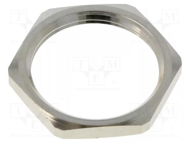 Nut; PG16; lead free; brass; Thread: PG; Plating: nickel; SKINDICHT® LAPP LP-52003530LF