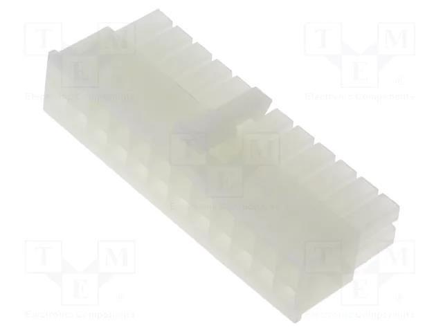 Connector: wire-wire/PCB; plug; female; PIN: 24; N42W; 600V; 4.2mm HSM N42W-24/N