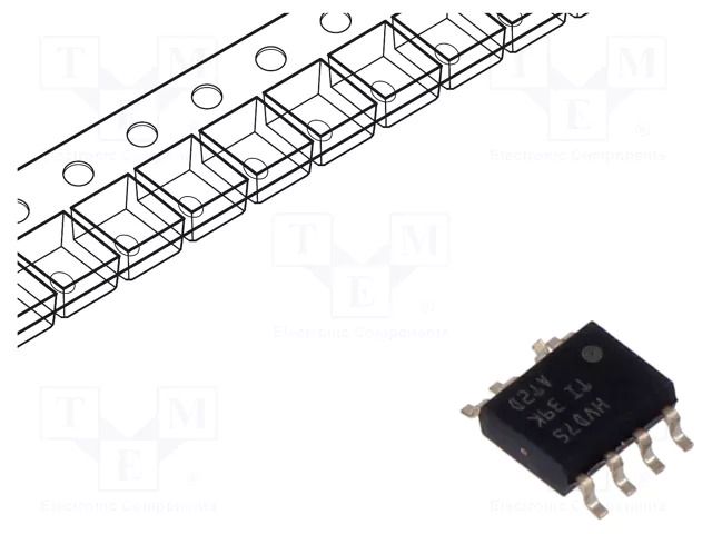 IC: interface; transceiver; half duplex,RS485; 20Mbps; 3÷3.6VDC TEXAS INSTRUMENTS SN65HVD75DR