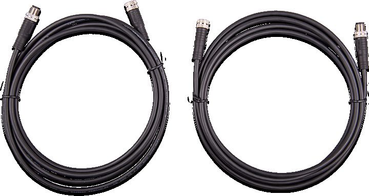 M8 circular connector Male/Female 3 pole cable 3m (bag of 2) ASS030560300 8719076019886