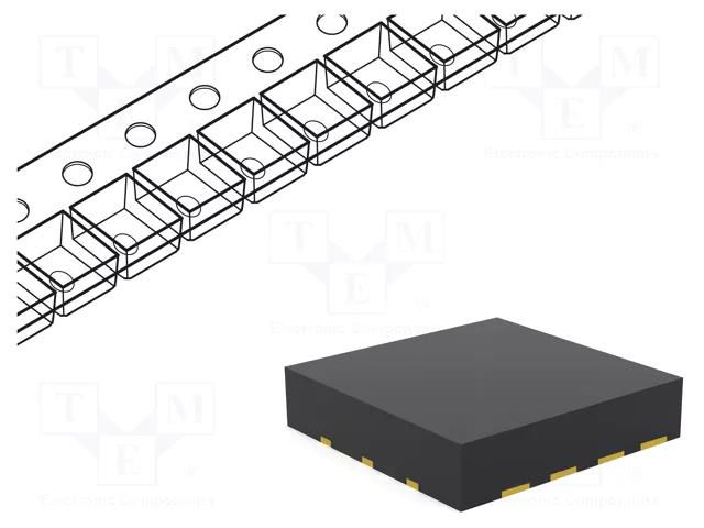 IC: D/A converter; 12bit; 200ksps; Ch: 4; VSSOP10; -40÷105°C TEXAS INSTRUMENTS DAC7554IDGS