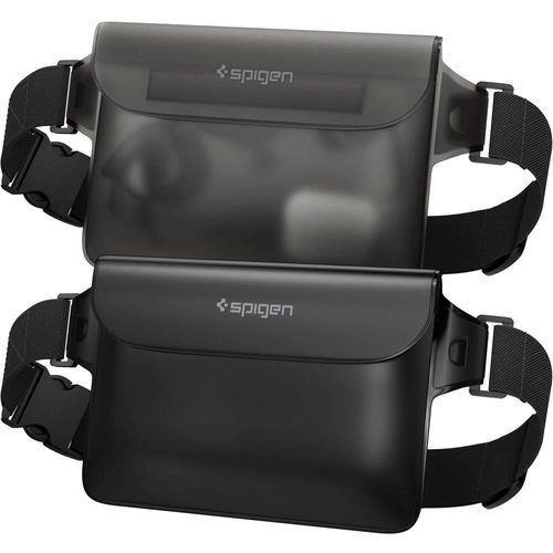 Spigen Aqua Shield A620 Waterproof Hip Bag IPX8 - Black 2 pcs., Spigen 8809811860849