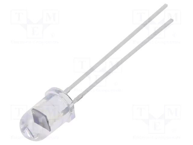 PIN photodiode; 5mm; THT; 940nm; 80°; 5nA; convex; transparent EVERLIGHT PD333-3C/H0/L2