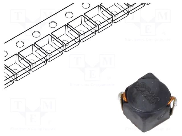 Inductor: wire; SMD; 470uH; 260mA; 1.6Ω; 2900; 7.2x7.2x4mm; -40÷85°C MURATA 29474C