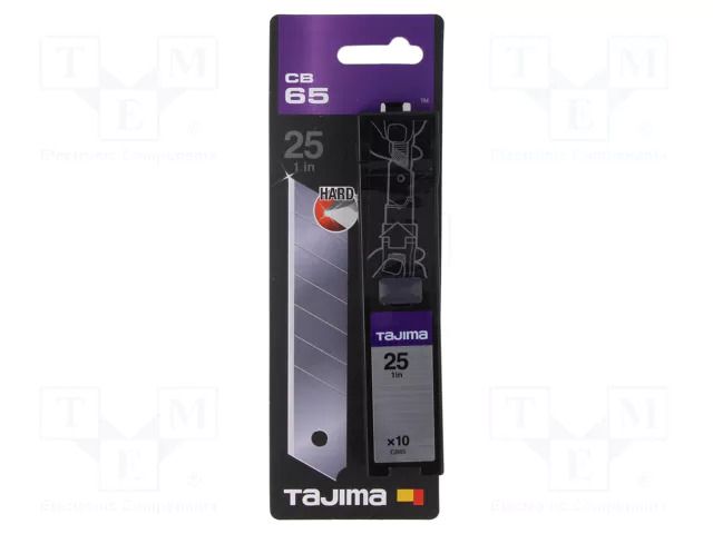 Blade; 25mm; 10pcs. TAJIMA TJ-CB65C/K1