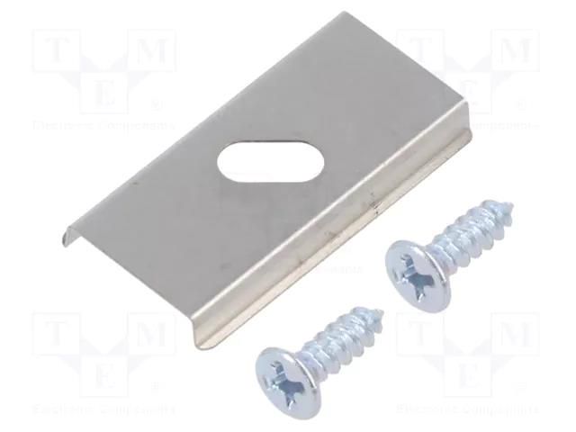 Flexible mounting plate U; 20pcs; stainless steel TOPMET TOP-J6999819