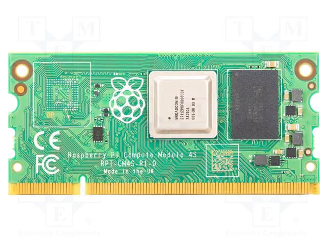 SOM; integrated compute module; Cortex A72; SO DIMM 200; 1.5GHz RASPBERRY PI SC01762