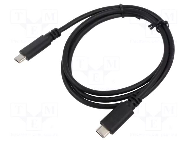 Cable; USB C plug x2; 1m; Core: Cu; PVC; Interface: 480Mbps ART ART-OEM-C7-1
