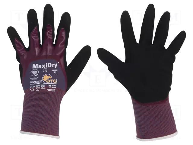 Protective gloves; Size: 9; MaxiDry® ATG ATG-56-425/09