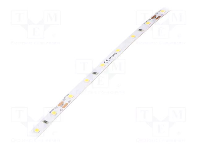 LED tape; white neutral; 2835; LED/m: 60; 8mm; IP33; 120°; 6W/m POS HQS-660NW-24-5M