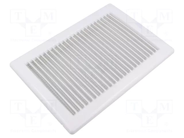Ventilation grille; ABS; white; 248x174x24mm; 140x210mm; 20pcs. DOSPEL S.A. 007-0161
