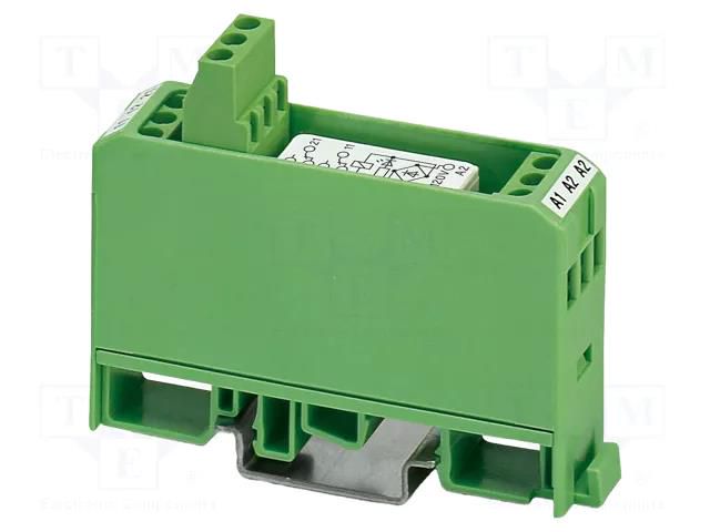 Relay: interface; DPDT; Ucoil: 48VAC,48VDC; 5A; 5A/250VAC PHOENIX CONTACT EMG17-REL/KSR/21LC
