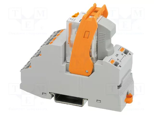 Relay: interface; 4PDT; Ucoil: 120VAC; 5A; 5A/250VAC; 5A/250VDC PHOENIX CONTACT RIF-2RPT120AC/4X21