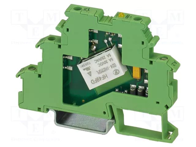 Relay: interface; SPST-NO; Ucoil: 5VAC,5VDC; 5A; 5A/250VAC PHOENIX CONTACT DEK-REL-5/I/1