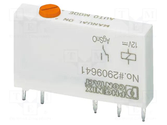 Relay: miniature; SPDT; Ucoil: 24VDC; Icontacts max: 6A; 3A/230VAC PHOENIX CONTACT REL-MR-24DC/21/MS