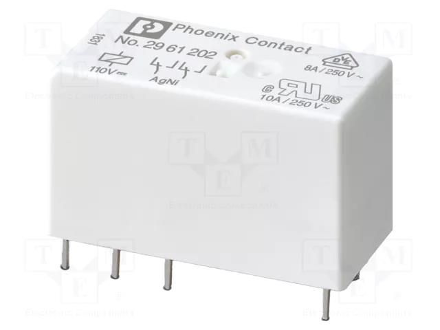 Relay: miniature; SPDT; Ucoil: 24VDC; Icontacts max: 16A; 6A/250VAC PHOENIX CONTACT REL-MR-24DC/21HC