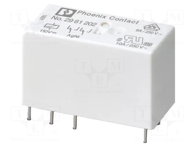 Relay: miniature; SPDT; Ucoil: 24VDC; miniature; PCB; 1.44kΩ; 17mA PHOENIX CONTACT REL-MR-24DC/21HCAU