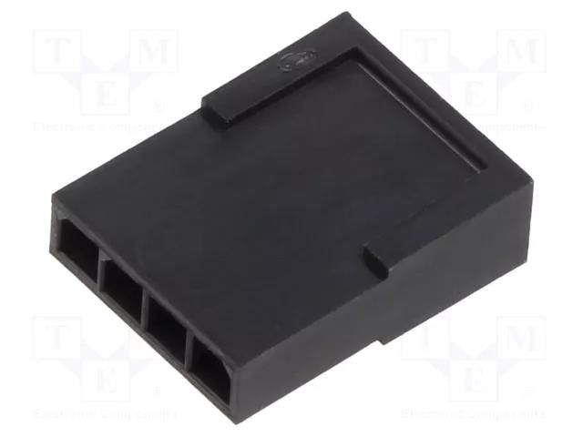 Connector: wire-wire; Micro-Fit 3.0; PIN: 4; Type: w/o contacts MOLEX MX-43640-0409