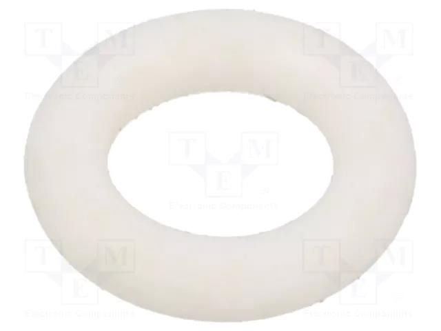 O-ring gasket; silicone; Thk: 2.5mm; Øint: 7mm; white; -60÷160°C ORING USZCZELNIENIA TECHNICZNE O-7X2.5-SI-WH