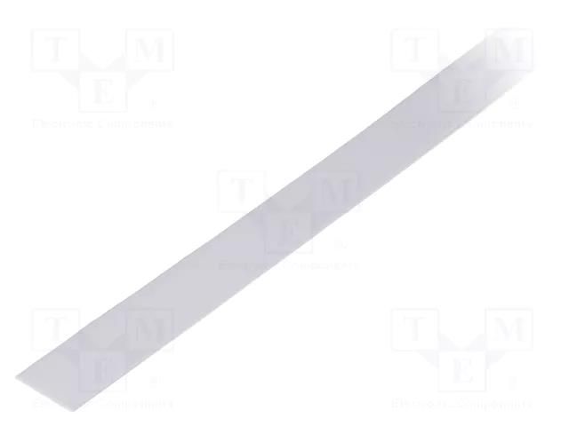 Cover for LED profiles; white; 1m; Kind of shutter: H; slide TOPMET TOP-23000138
