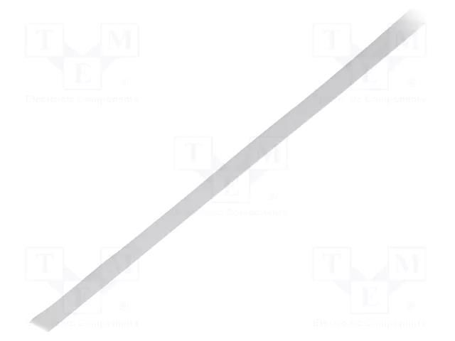 Cover for LED profiles; white; 1m; Kind of shutter: J; slide TOPMET TOP-70000138