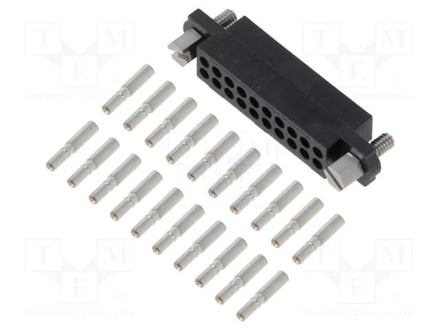 Connector: wire-wire/PCB; plug; female; PIN: 20; Datamate J-Tek; 3A HARWIN M80-4602042