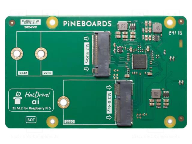 Expansion board; PCIe; adapter; Machine Learning,Raspberry Pi 5 PINEBOARDS BM2L-AIS