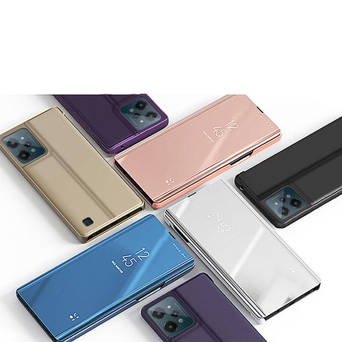 Clear View Case cover for Realme C31 flip cover black, Hurtel 9145576266816 9145576266816