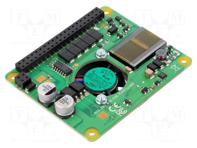 Accessories: expansion board; RJ45-PoE; 4A; Uout max: 5VDC; 0÷50°C RASPBERRY PI SC1022