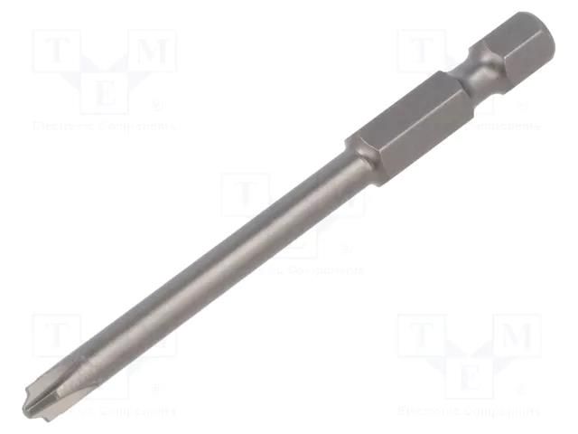 Screwdriver bit; PlusMinus PH-type; PH1/SL; Overall len: 70mm FELO FL03210110