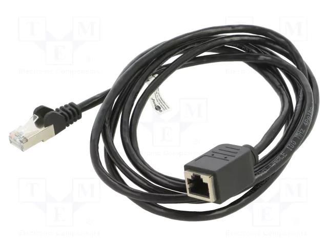 Extender Ethernet; RJ45 socket,RJ45 plug; F/UTP; 5e; stranded; Cu Goobay GOOBAY-73388