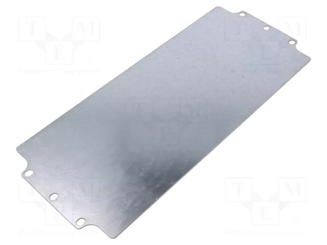 Mounting plate; galvanised steel; EUROMAS BOPLA MA135/P334