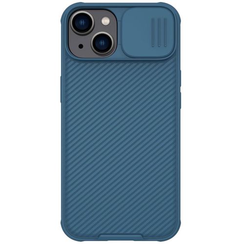 Nillkin CamShield Pro Case iPhone 14 Plus Armored Cover Camera Protector Blue, Nillkin 6902048248366 6902048248366