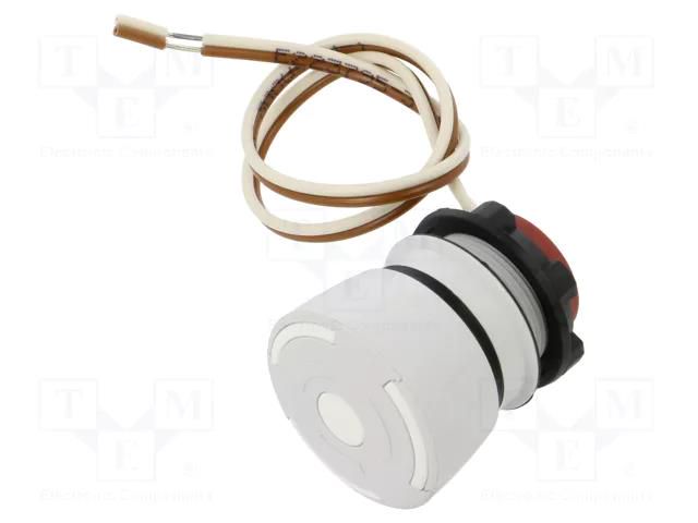 Switch: emergency stop; 22mm; Stabl.pos: 2; NC; light grey; none EAO 84-6820.0040