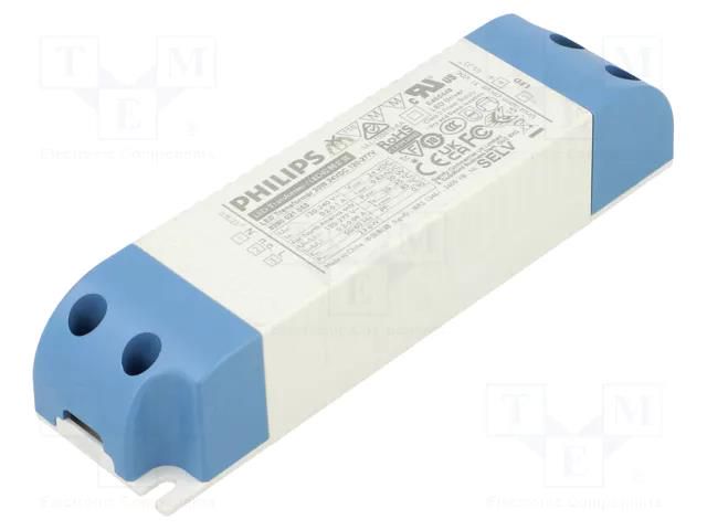 Power supply: transformer type; LED; 20W; 24VDC; 100÷830mA; IP20 PHILIPS 929002105580
