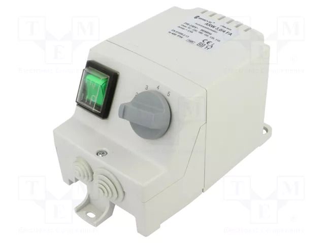 Speed; 230VAC; 1-phase fun motors speed control; IP54 BREVE TUFVASSONS ARW-3.0/4-FA