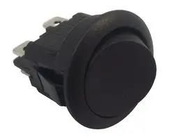 SWITCH, DPST, BLACK MR210R2NBB