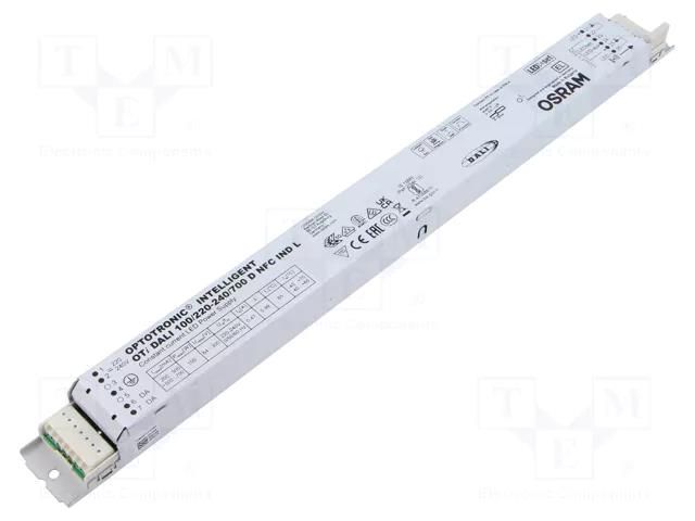 Power supply: switching; LED; 100W; 64÷300VDC; 200÷700mA; IP20 ams OSRAM 4052899559516