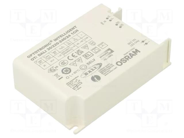 Power supply: switching; LED; 30W; 24.2VDC; 220÷240VAC; IP20; 88% ams OSRAM 4062172329767