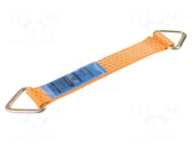 Attachment strap; L: 387mm; Width: 50mm; orange HILLS CARGO SECUREMENT GMP47355DH